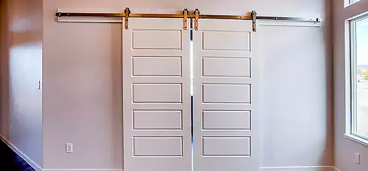 Glass Barn Door with Installation Hardware Kit Milledgeville